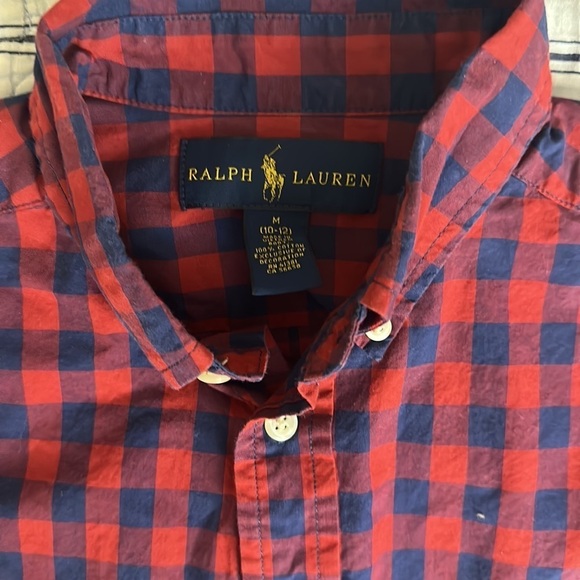 Polo by Ralph Lauren button down shirts for boy size M 10-12 - Picture 4 of 5